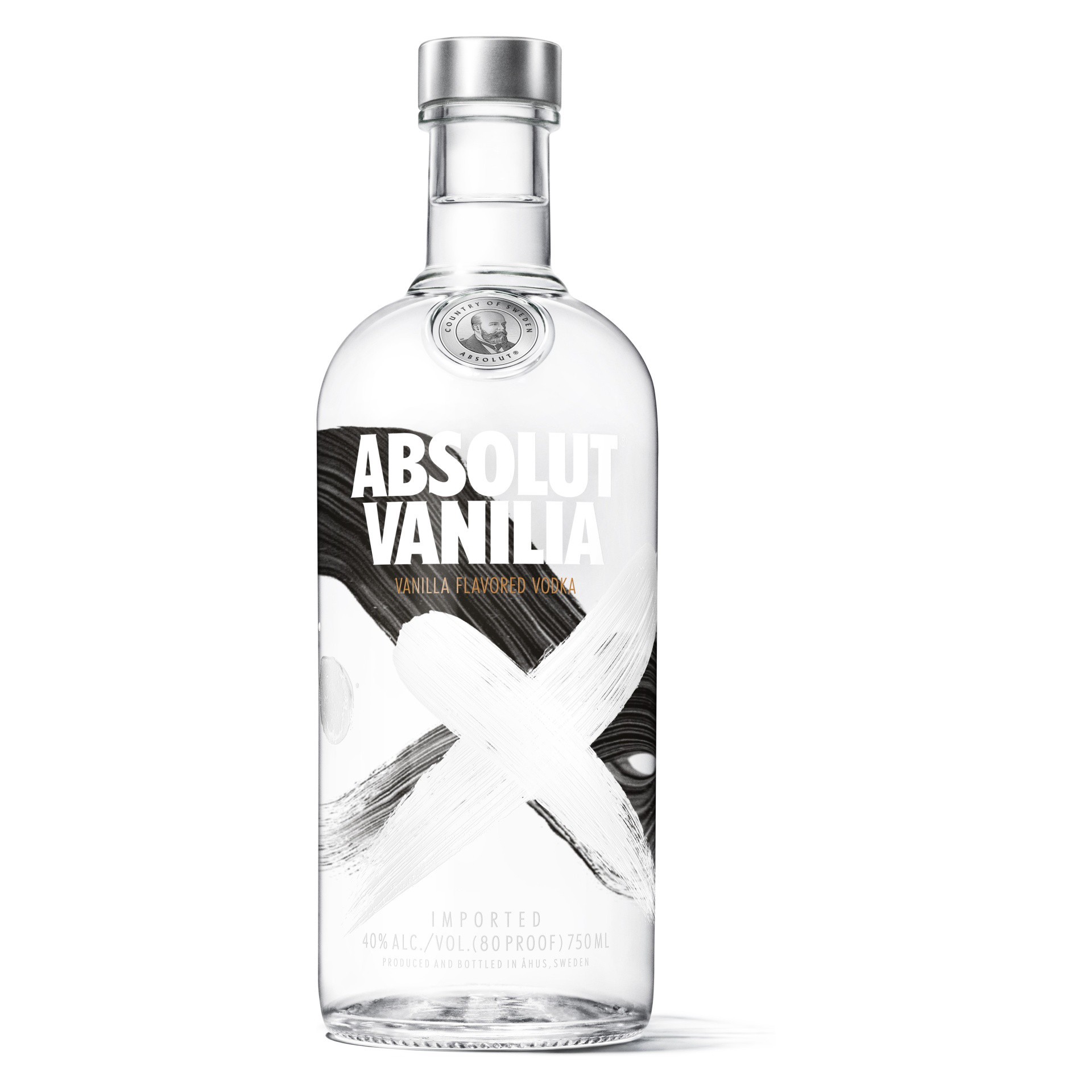 slide 1 of 9, Absolut Vanilia Flavored Vodka, 750 mL Bottle, 38% ABV, 750 ml