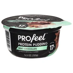 Profeel Mint Chocolate Protein Pudding 5.3 oz