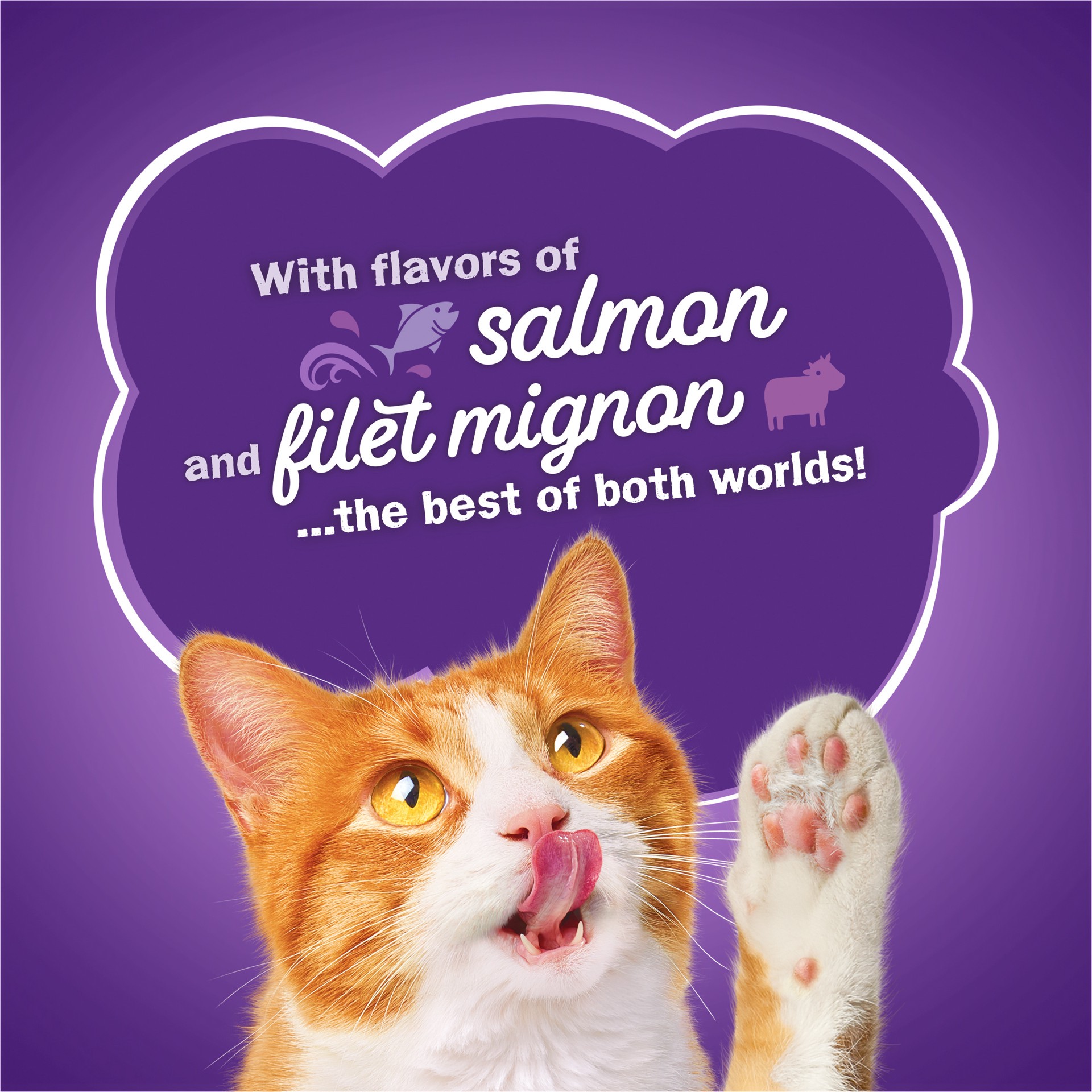 slide 9 of 9, Purina Friskies Surfin' & Turfin' Favorites Cat Food, 22 lb