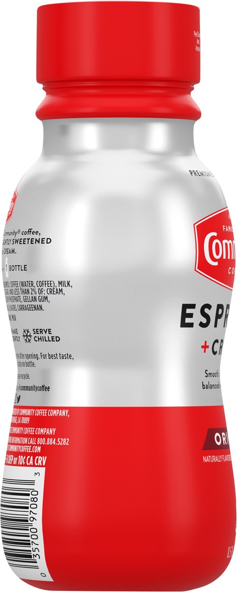 slide 4 of 7, Community Coffee Coffee, Espresso + Cream, Original, 8.5 fl oz