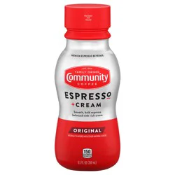 Community Coffee Coffee, Espresso + Cream, Original