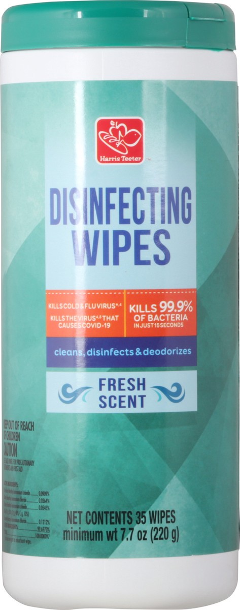 slide 3 of 11, HT yourhome Harris Teeter yourhome Disinfecting Wipes - Fresh, 35 ct