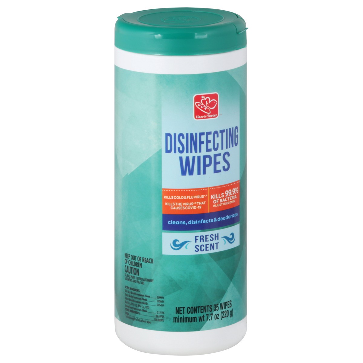 slide 6 of 11, Harris Teeter yourhome Harris Teeter yourhome Disinfecting Wipes - Fresh, 35 ct