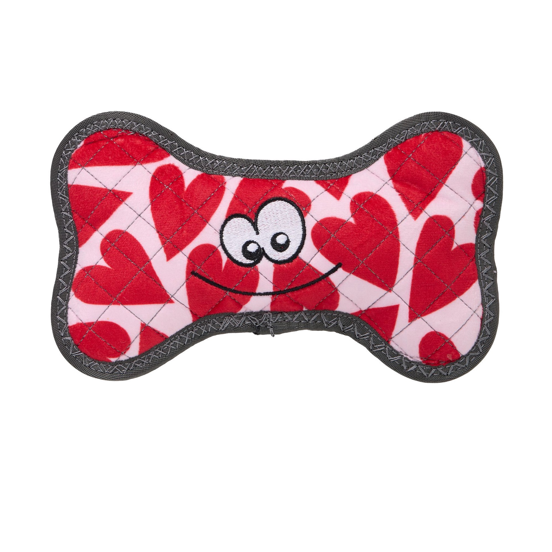 slide 1 of 1, Joyhound Valentine's Day Rip Roarin' Tough Bone Dog Toy, 1 ct
