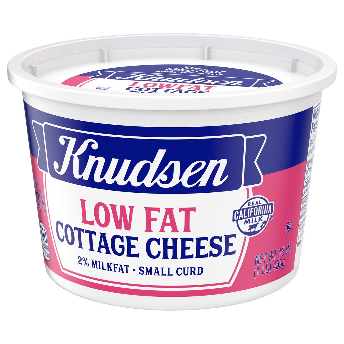 slide 10 of 13, Knudsen Lowfat Small Curd Cottage Cheese with 2% Milkfat, 16 oz Tub, 16 oz