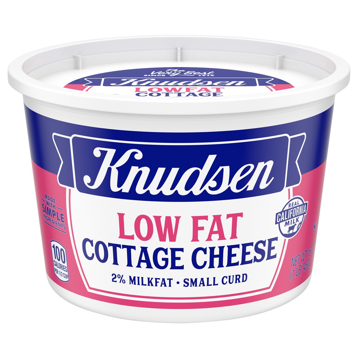 slide 8 of 13, Knudsen Lowfat Small Curd Cottage Cheese with 2% Milkfat, 16 oz Tub, 16 oz