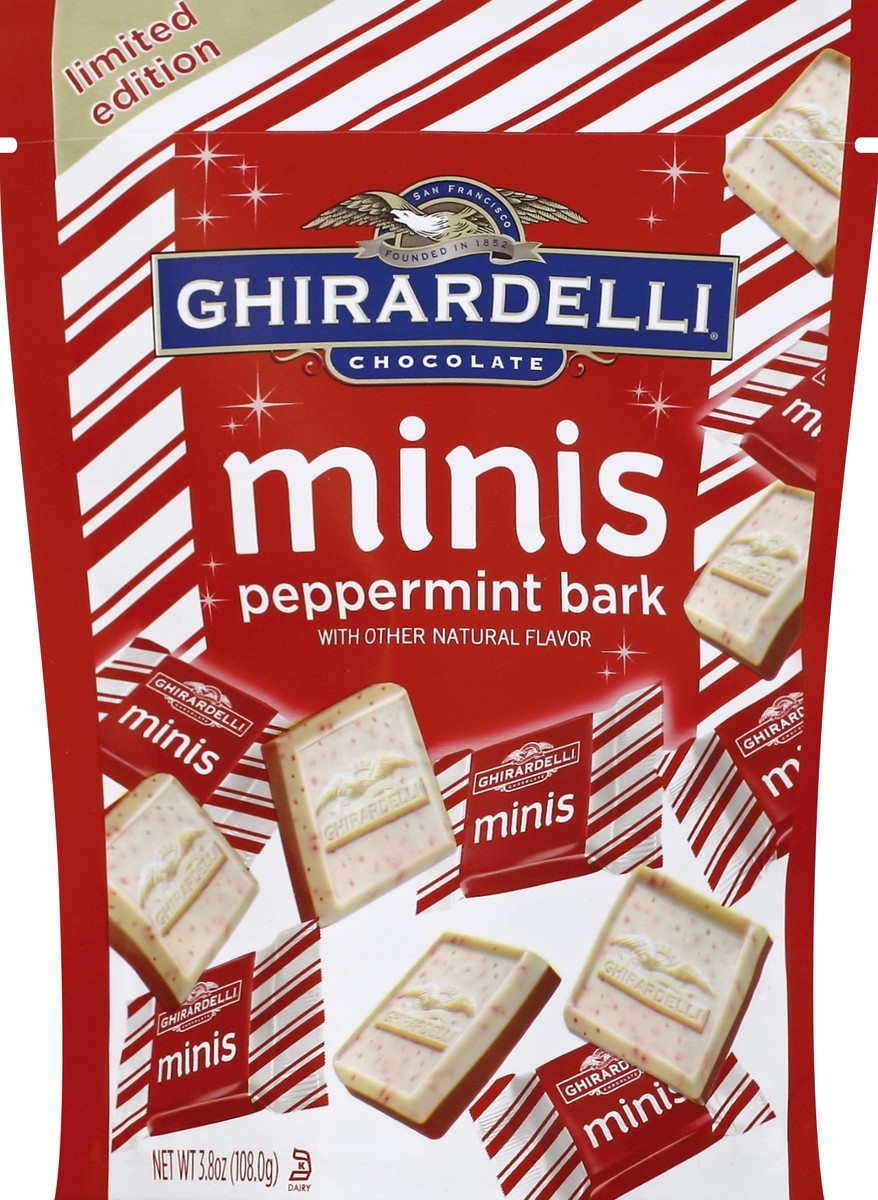 slide 2 of 2, Ghirardelli Peppermint Bark Minis Pouch, 3.8 oz