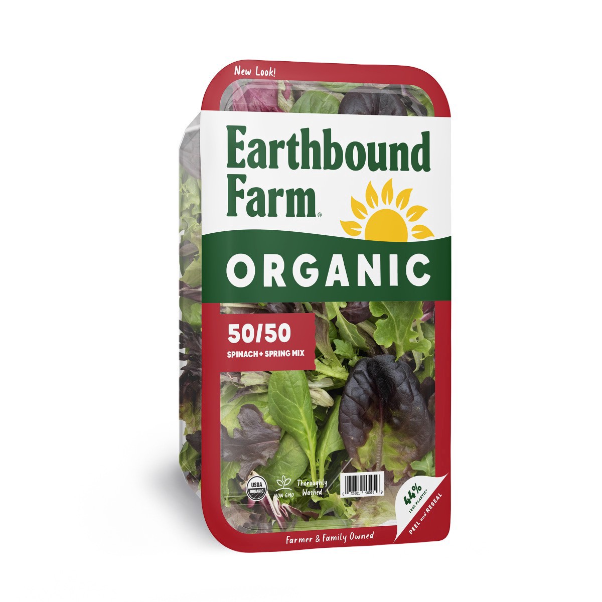 slide 1 of 21, Earthbound Farm® Organic Baby Spinach & Spring Mix 10 oz. Container, 10 oz