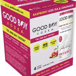 Good Boy Raspberry Iced Tea Vodka Cktl