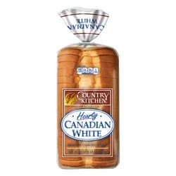 Country Kitchen Hearty Canadian White, Sliced White Bread, 22 oz Loaf