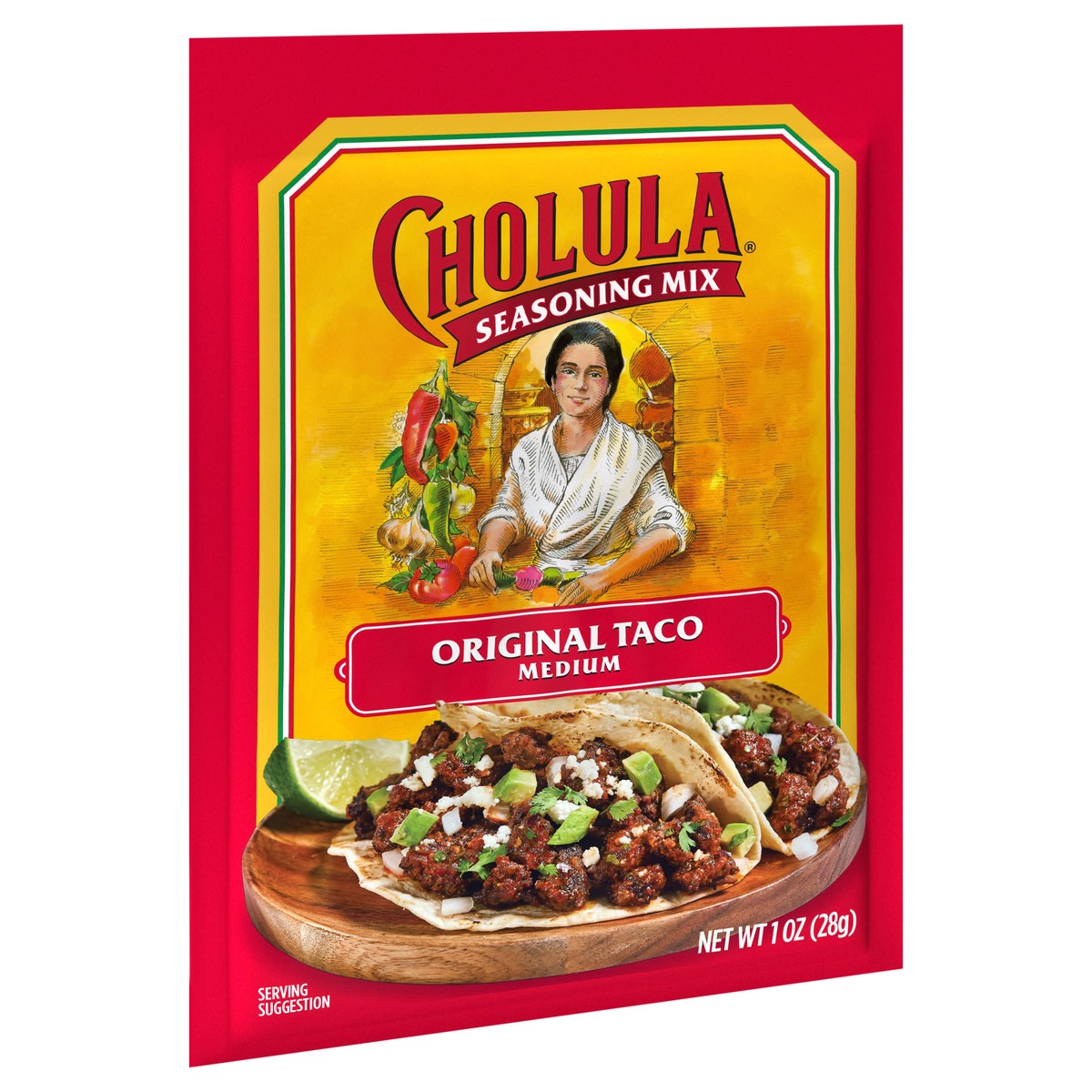 slide 3 of 9, Cholula Taco Seasoning Mix - Original, 1 oz, 1 oz