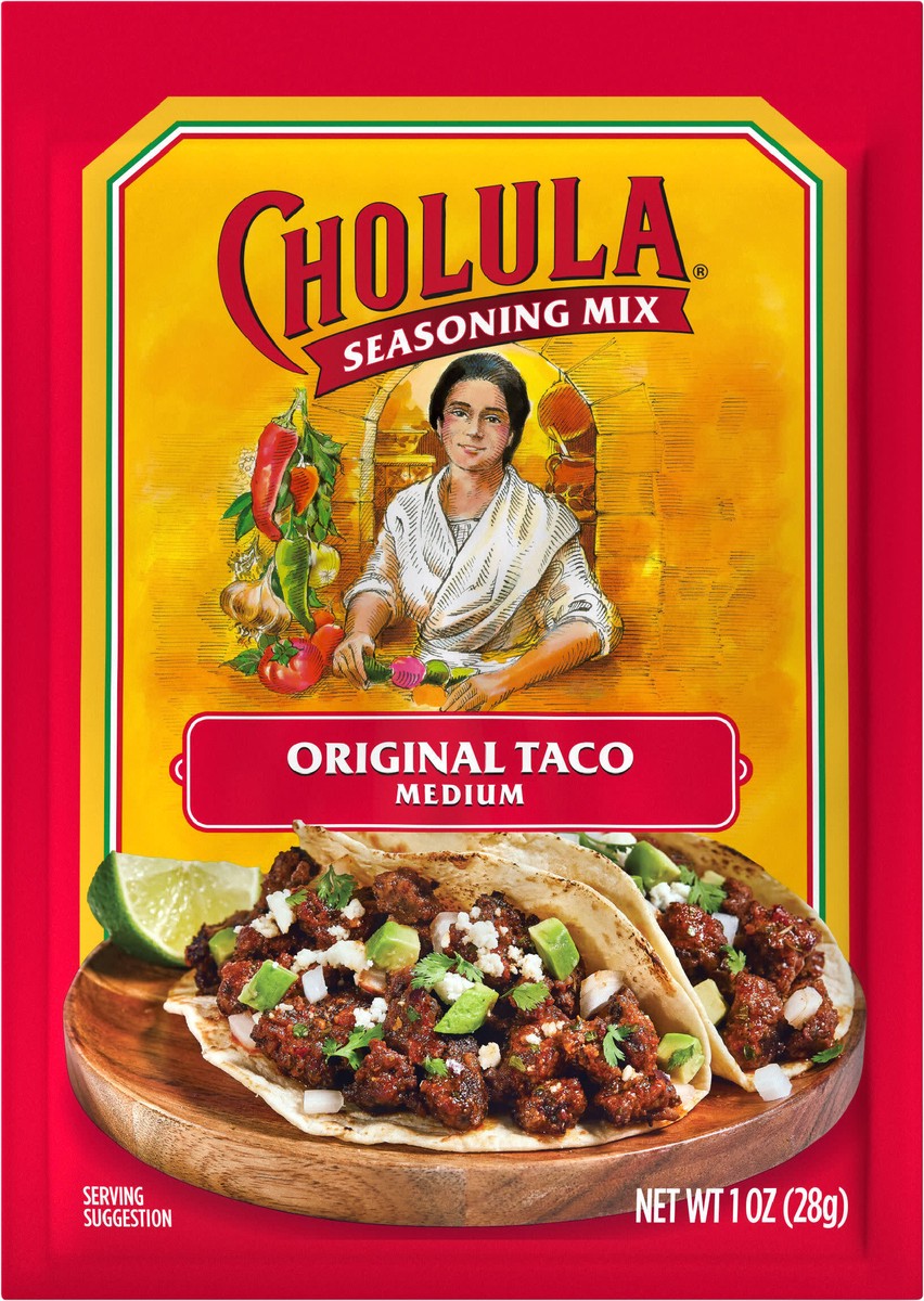 slide 9 of 9, Cholula Taco Seasoning Mix - Original, 1 oz, 1 oz
