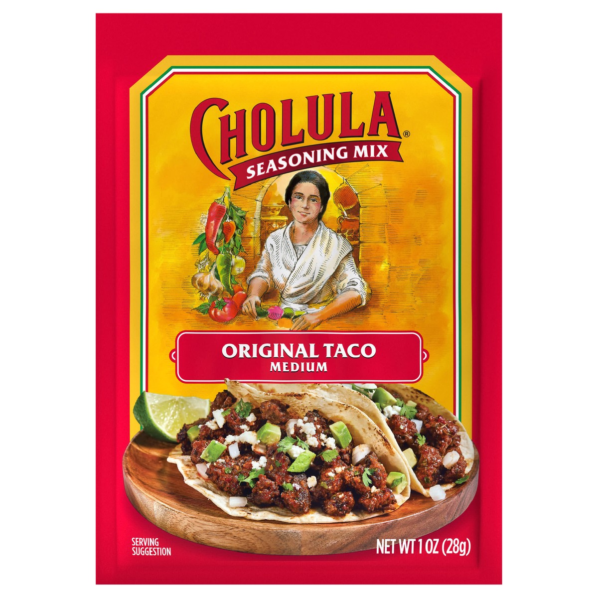 slide 1 of 9, Cholula Taco Seasoning Mix - Original, 1 oz, 1 oz
