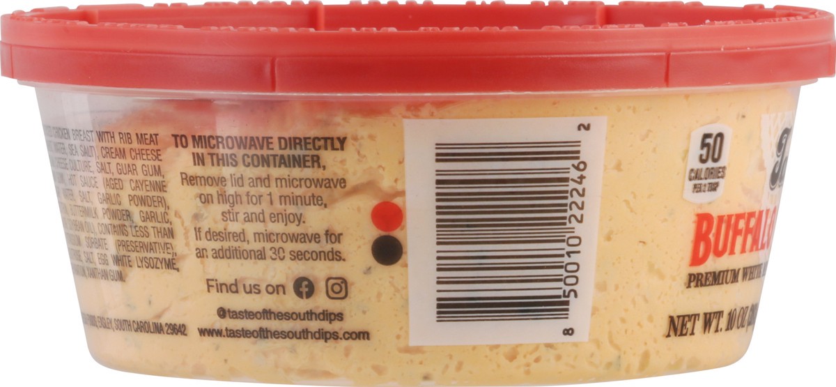 slide 5 of 14, Taste of the South Buffalo Style Chicken Dip 10 oz, 10 oz