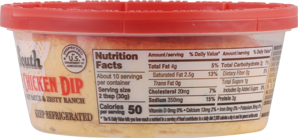 slide 14 of 14, Taste of the South Buffalo Style Chicken Dip 10 oz, 10 oz