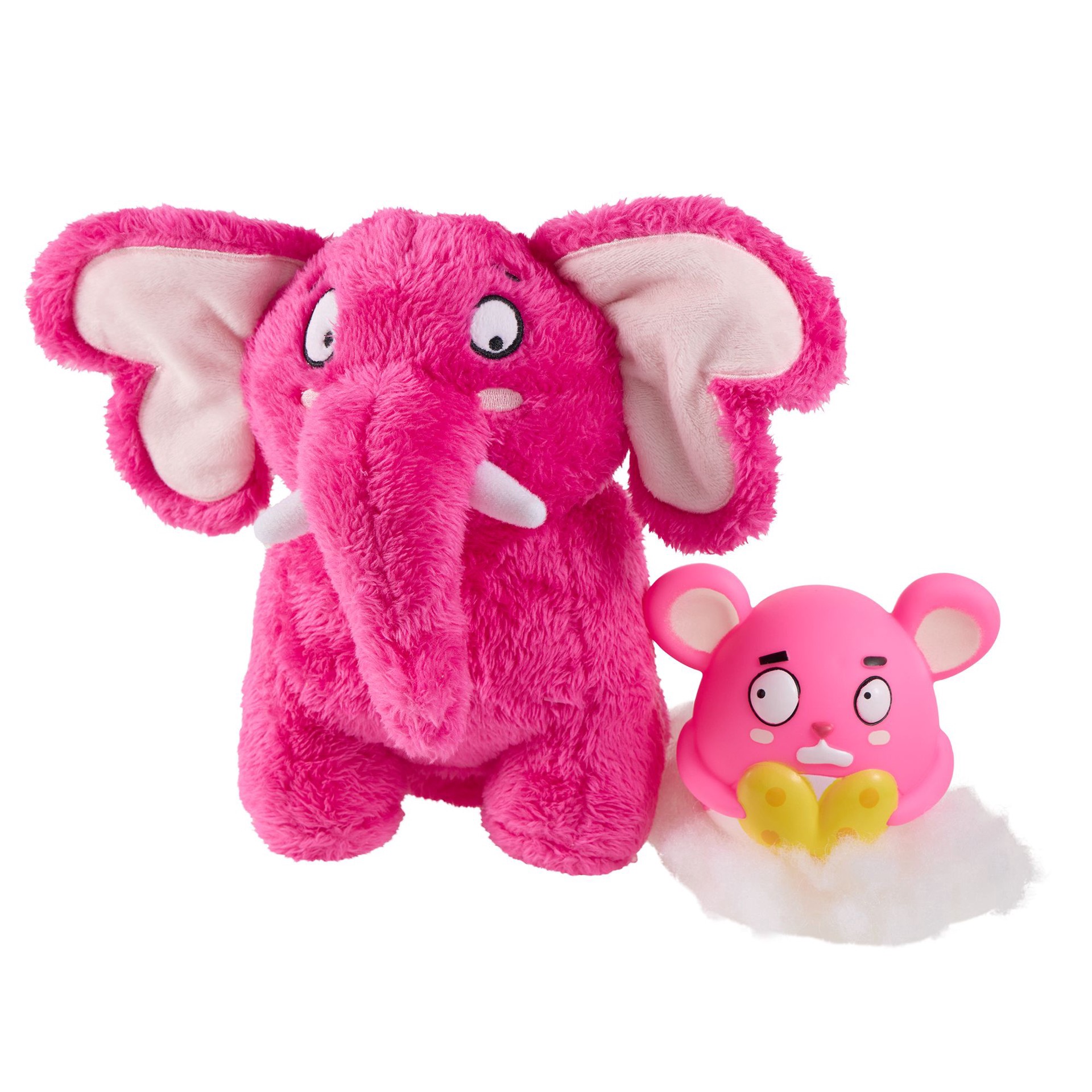 slide 1 of 1, OMG Surprise Valentine's Day Elephant Dog Toy, 1 ct
