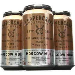 Copper Craft Cocktails Coppercraft Moscow Mule 4 Pk /355 Ml