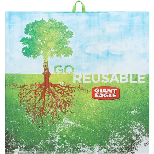 slide 1 of 4, Earth Wise Earthwise Bags Earthwise Bag Co. Inc. Reusable Tree Print Bag, 1 ct