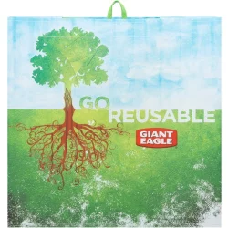 Earth Wise Reusable Tree Print Bag