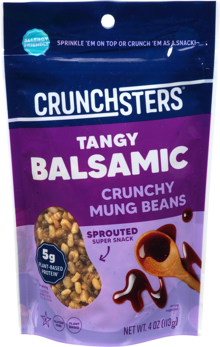 slide 7 of 9, Crunchsters Crunchy Tangy Balsamic Mung Beans 4 oz, 4 oz