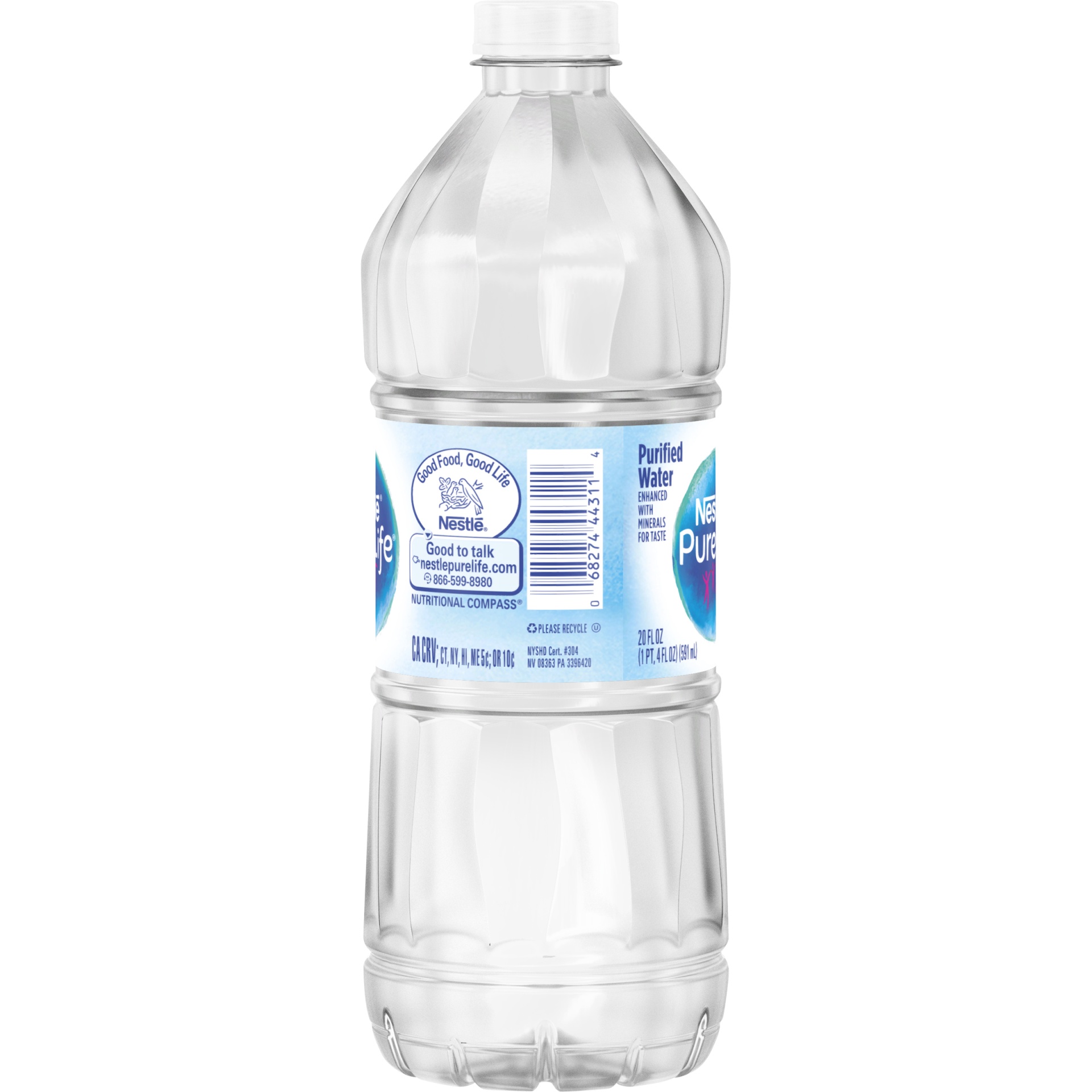 slide 2 of 5, Nestlé Pure Life Bottle, 20 fl oz