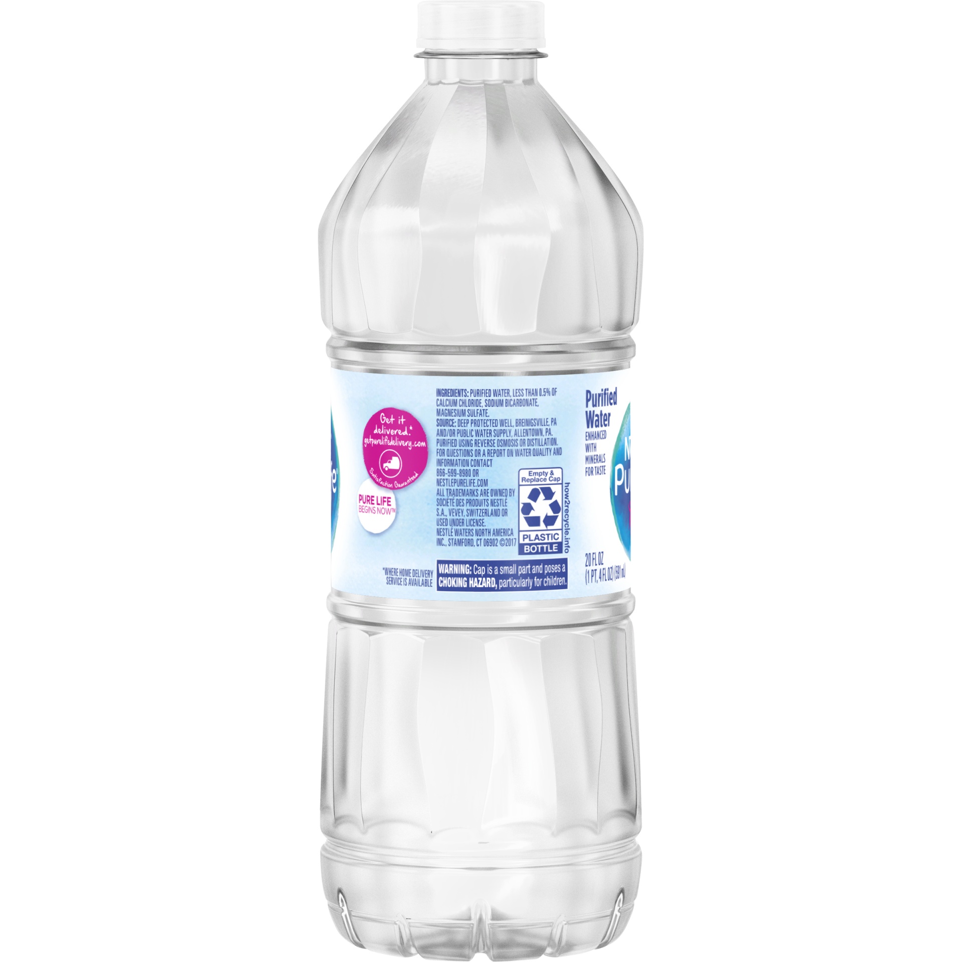 nestle pure life water delivery phone number
