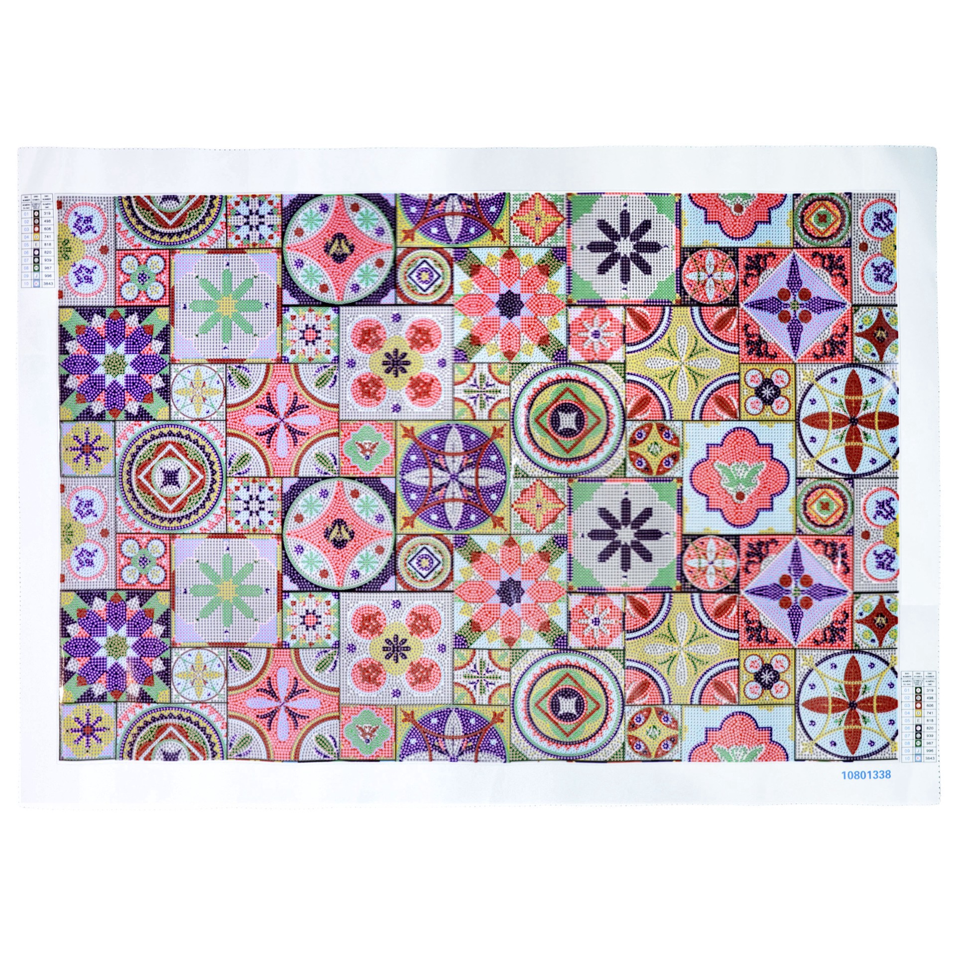 slide 4 of 4, 20" X 30" Art Tiles Diamond Art Kit By Make Market, 20 in x 30 in