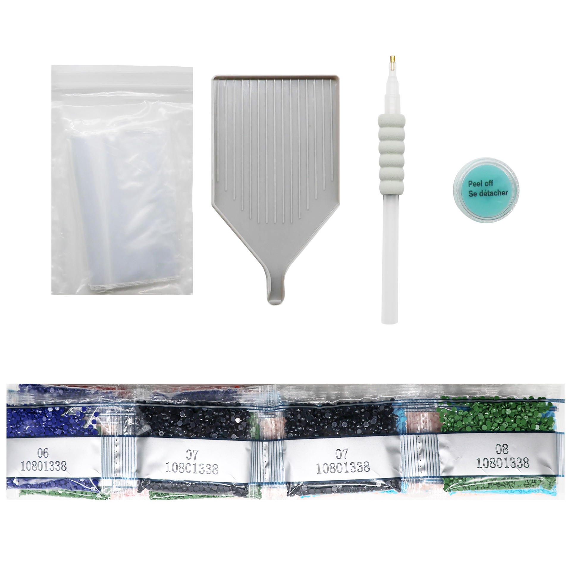 slide 2 of 4, 20" X 30" Art Tiles Diamond Art Kit By Make Market, 20 in x 30 in