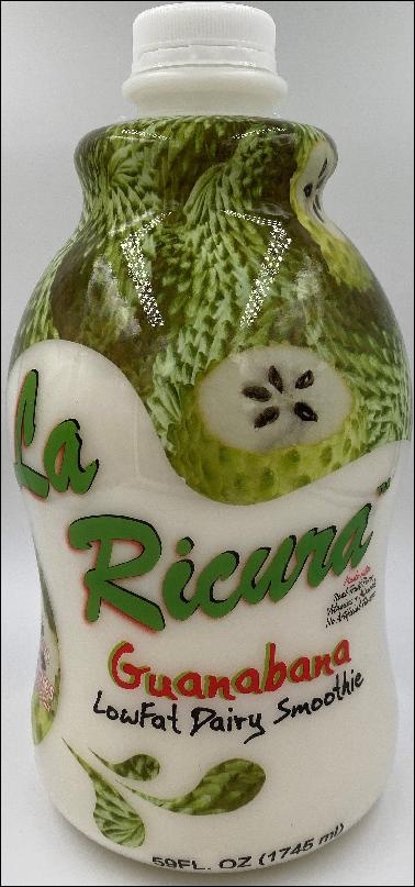 slide 1 of 1, La Ricura Sour Sop Low Fat Smoothie, 64 fl oz