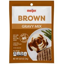Meijer Brown Gravy Mix