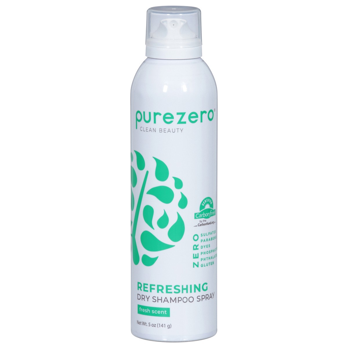slide 1 of 1, Purezero Refreshing Fresh Scent Dry Shampoo Spray 5 oz, 5 oz