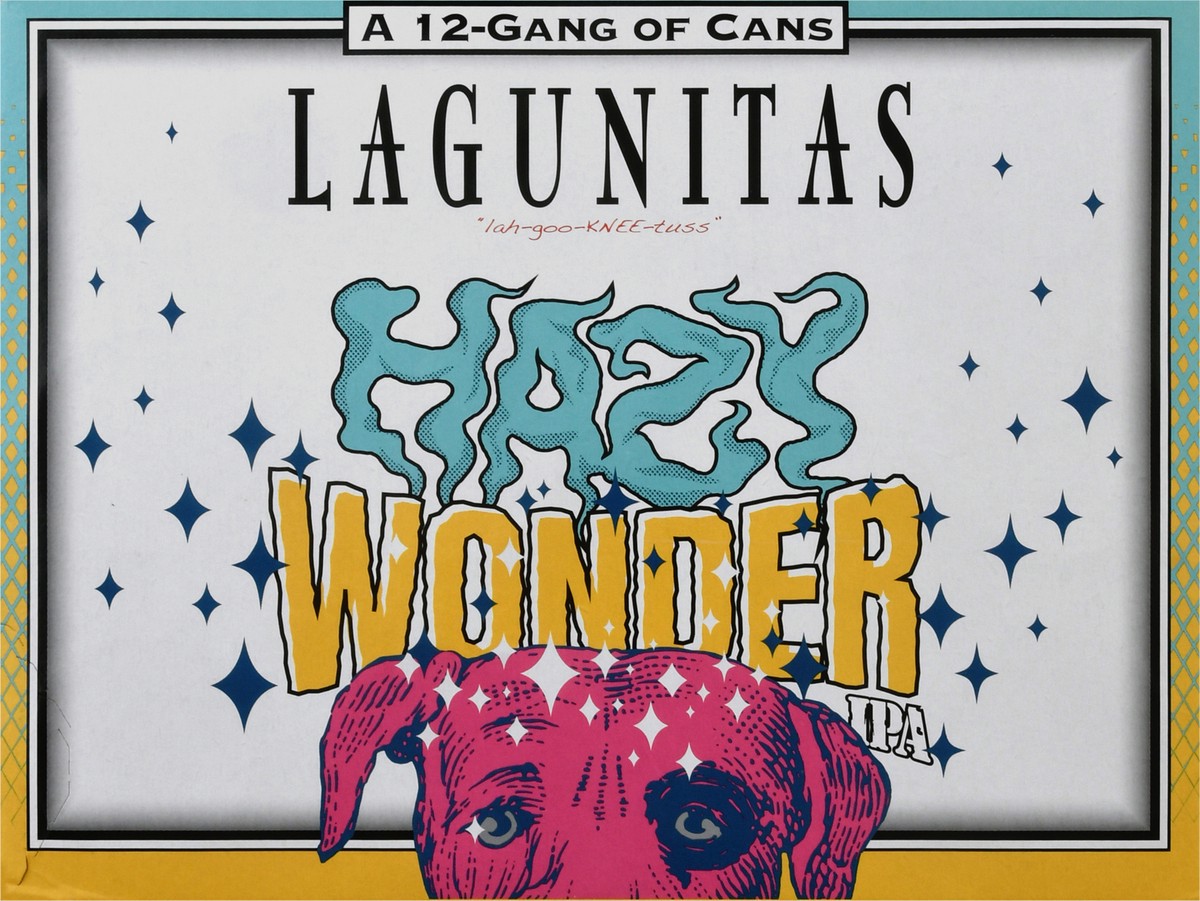 slide 1 of 5, Lagunitas IPA Hazy Wonder Beer 12 ea, 12 ct; 12 oz