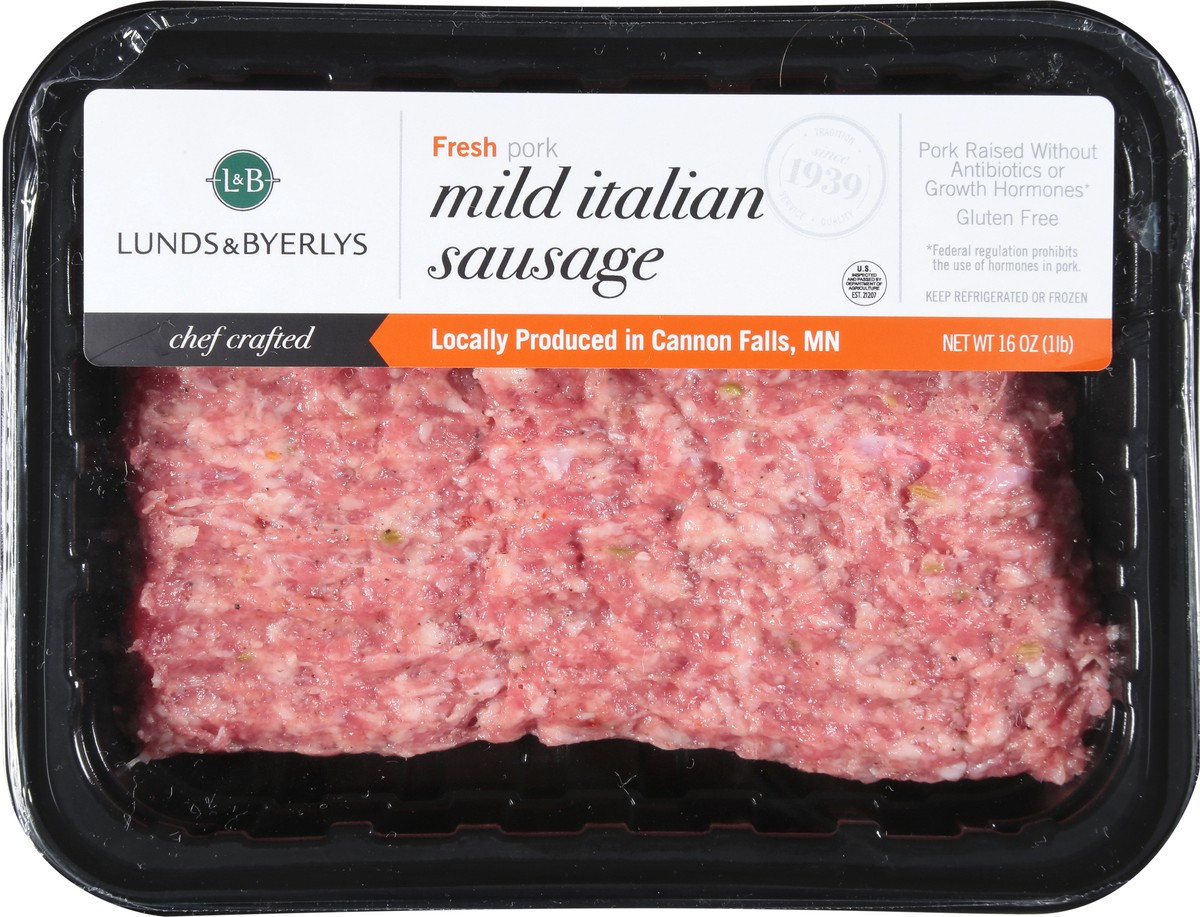 slide 6 of 9, Lunds & Byerlys Mild Italian Pork Sausage 16 oz, 16 oz