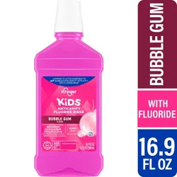 Kroger Kids Bubblegum Anticavity Fluoride Rinse