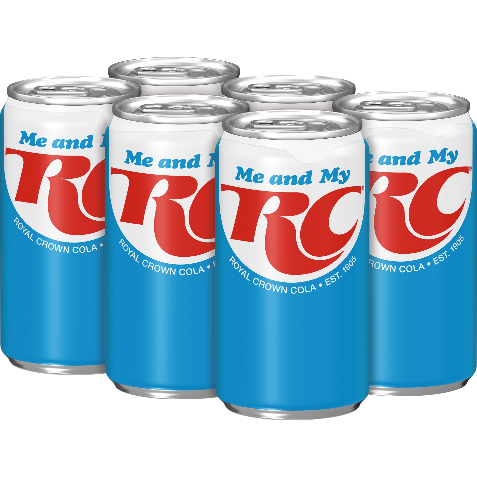 slide 4 of 5, RC Cola Soda, 7.5 fl oz cans, 6 pack, 6 ct