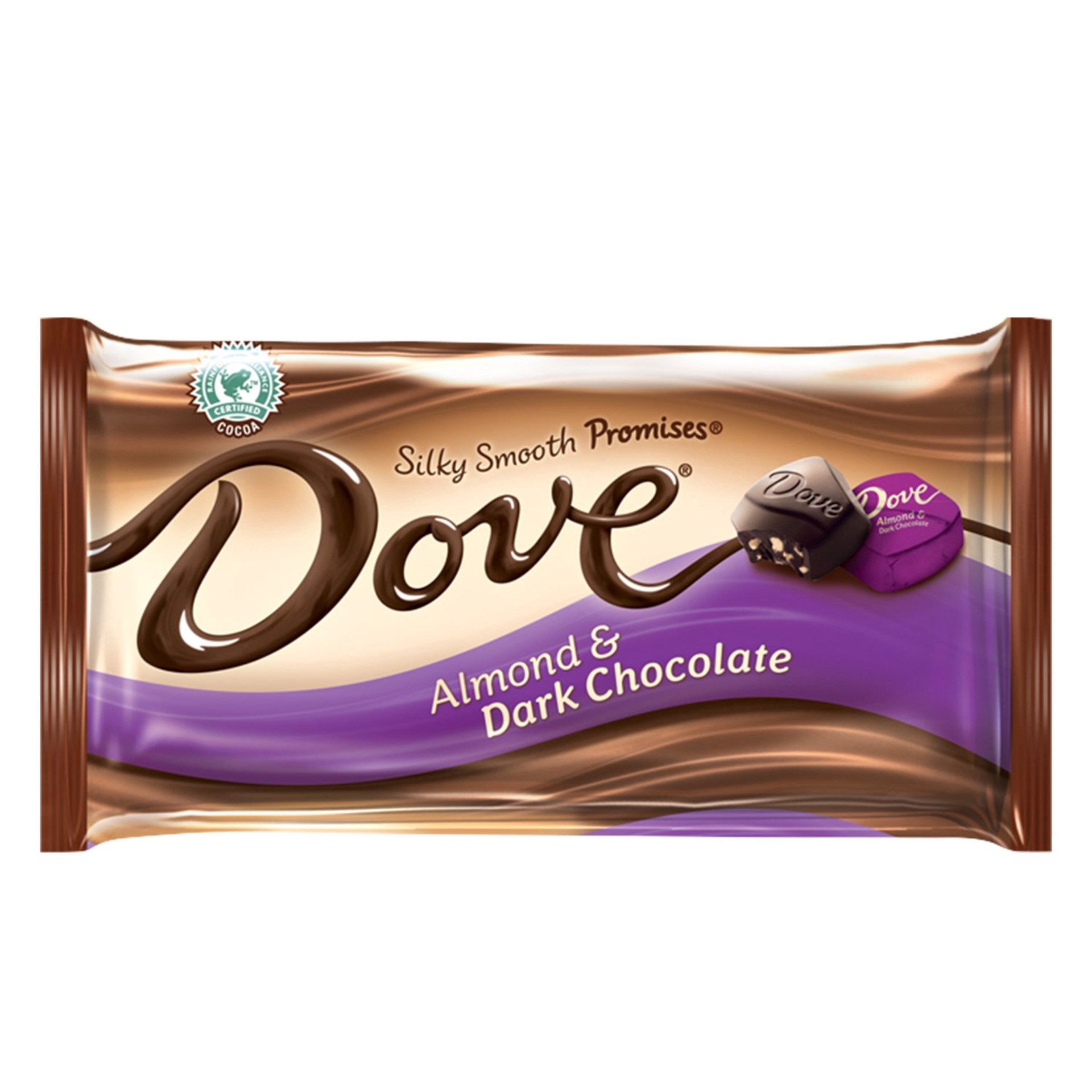 slide 1 of 3, Dove PROMISES, Almond & Dark Chocolate Candy, 7.94 Oz, 7.94 oz