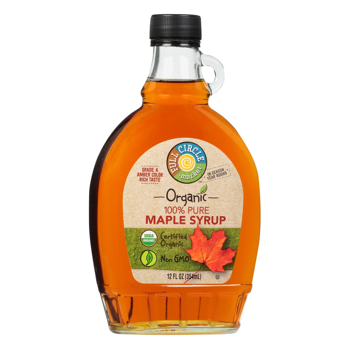 slide 5 of 13, Full Circle Market Full Circle Maple Syrup, 12 oz