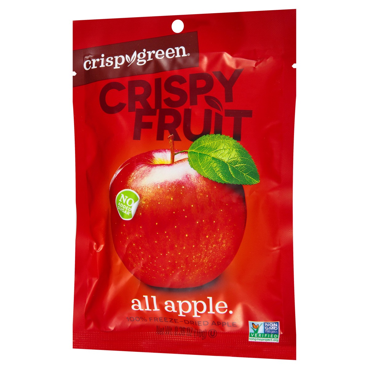 slide 3 of 9, Crispy Green 100% Freeze-Dried Apples, 0.36 oz