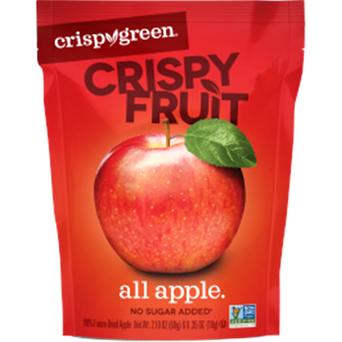 slide 1 of 9, Crispy Green Crispy Fruit 100% Freeze-Dried Apples, 0.36 oz
