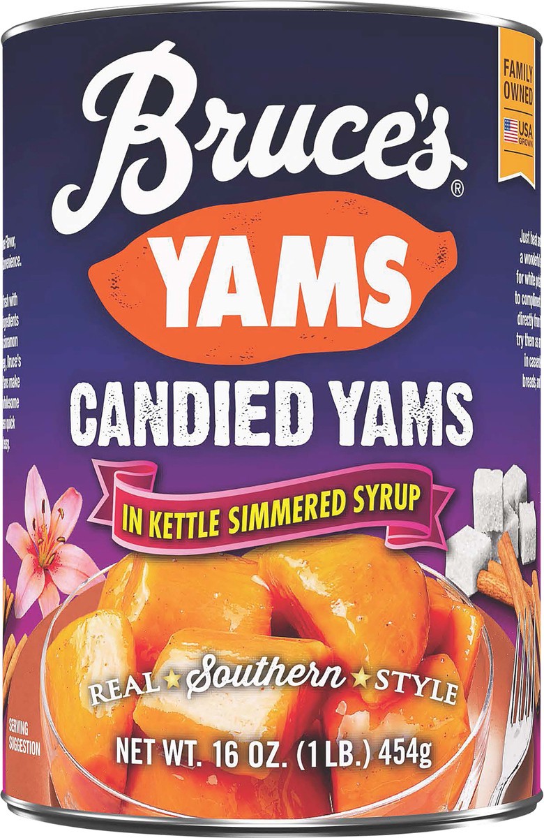 slide 2 of 5, Bruce's Cut Sweet Potatoes Candied Yams In Kettle Simmered Syrup, 16 oz