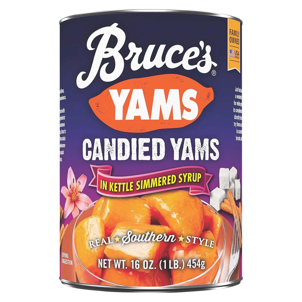 slide 1 of 5, Bruce's Cut Sweet Potatoes Candied Yams In Kettle Simmered Syrup, 16 oz