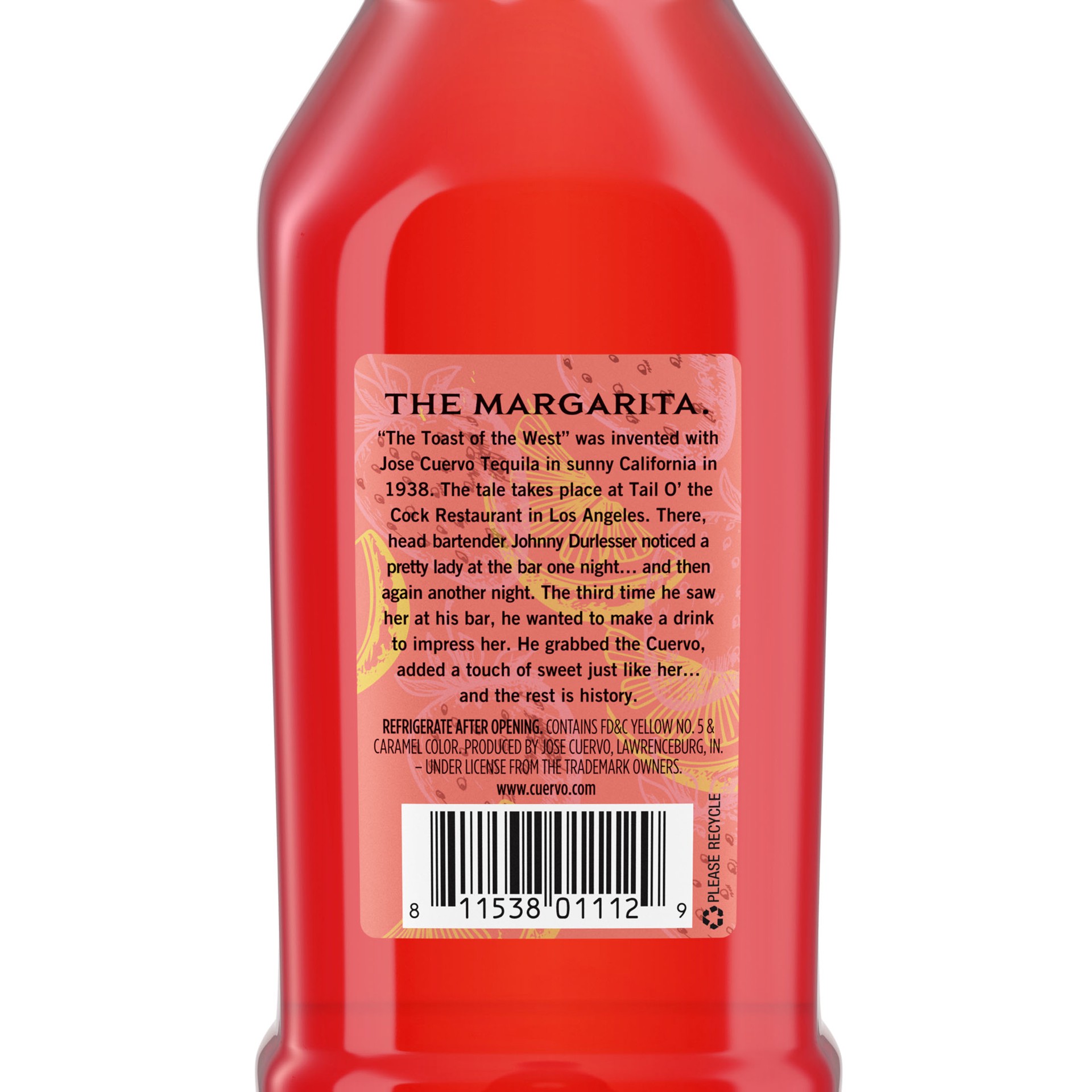 slide 5 of 10, Jose Cuervo Authentic Margarita Strawberry Lime Ready to Drink Cocktail (375 ml), 375 ml