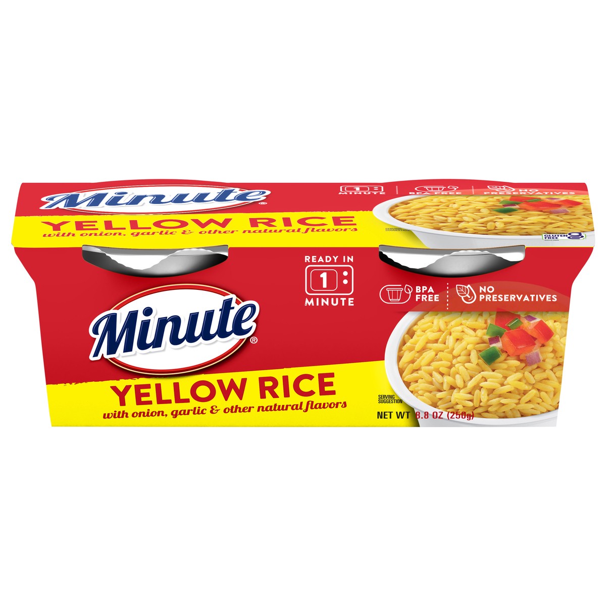 slide 4 of 7, Minute Yellow Rice - 8.8 oz, 8.8 oz