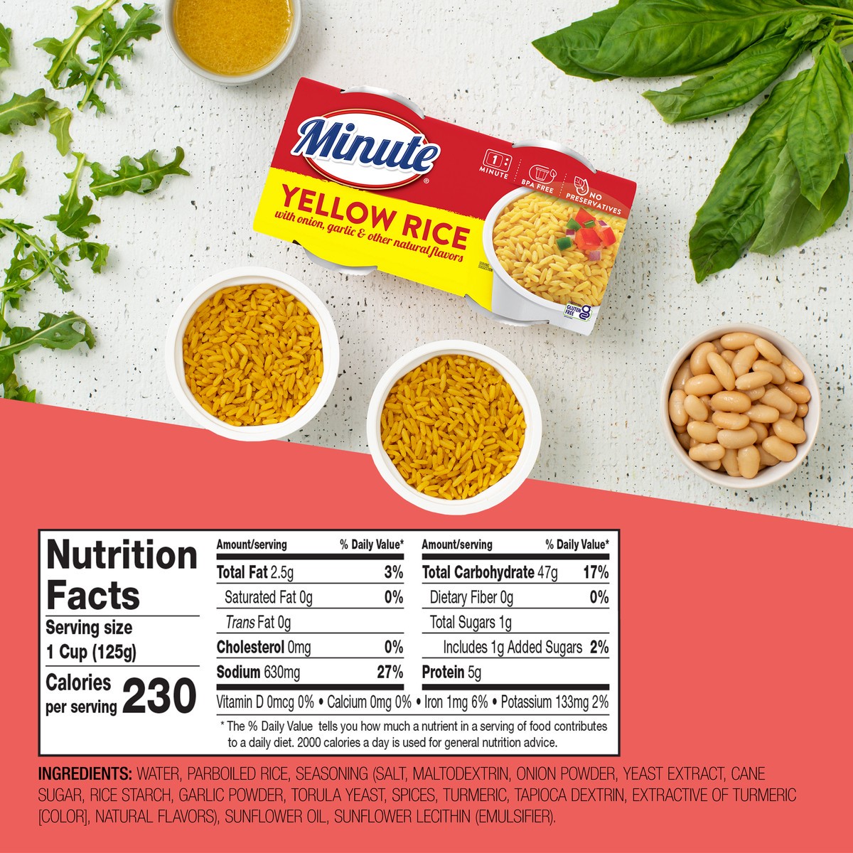 slide 2 of 7, Minute Yellow Rice - 8.8 oz, 8.8 oz