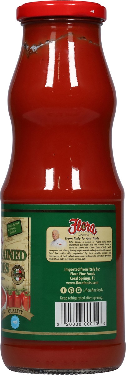 slide 9 of 9, Flora Organic Italian Strained Tomatoes 24 oz, 24 oz