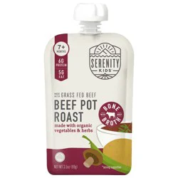 Serenity Kids Beef Pot Roast with Bone Broth, Organic Vegetables & Herbs