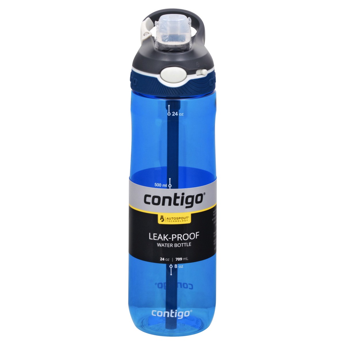 slide 1 of 9, Contigo Autospout Water Bottle, 24 Oz, 1 ct