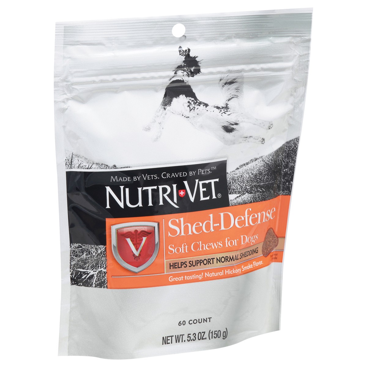 slide 4 of 10, Nutri-Vet Shed-Defense Soft Chews for Dogs 60 ea, 60 ct