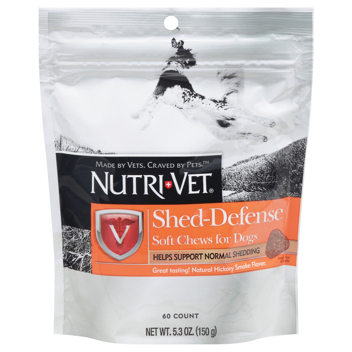 slide 1 of 10, Nutri-Vet Shed-Defense Soft Chews for Dogs 60 ea, 60 ct