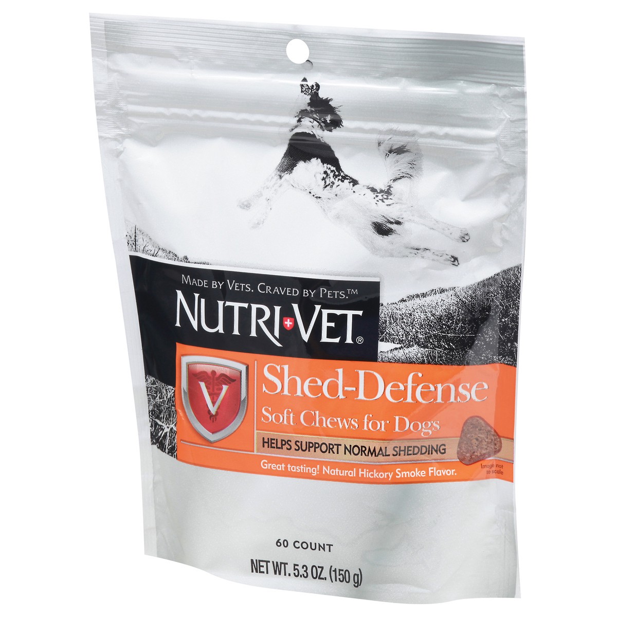 slide 9 of 10, Nutri-Vet Shed-Defense Soft Chews for Dogs 60 ea, 60 ct